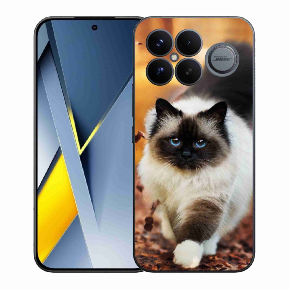 Gél borítás mmCase a Xiaomi Poco F8 Ultra számára - macska