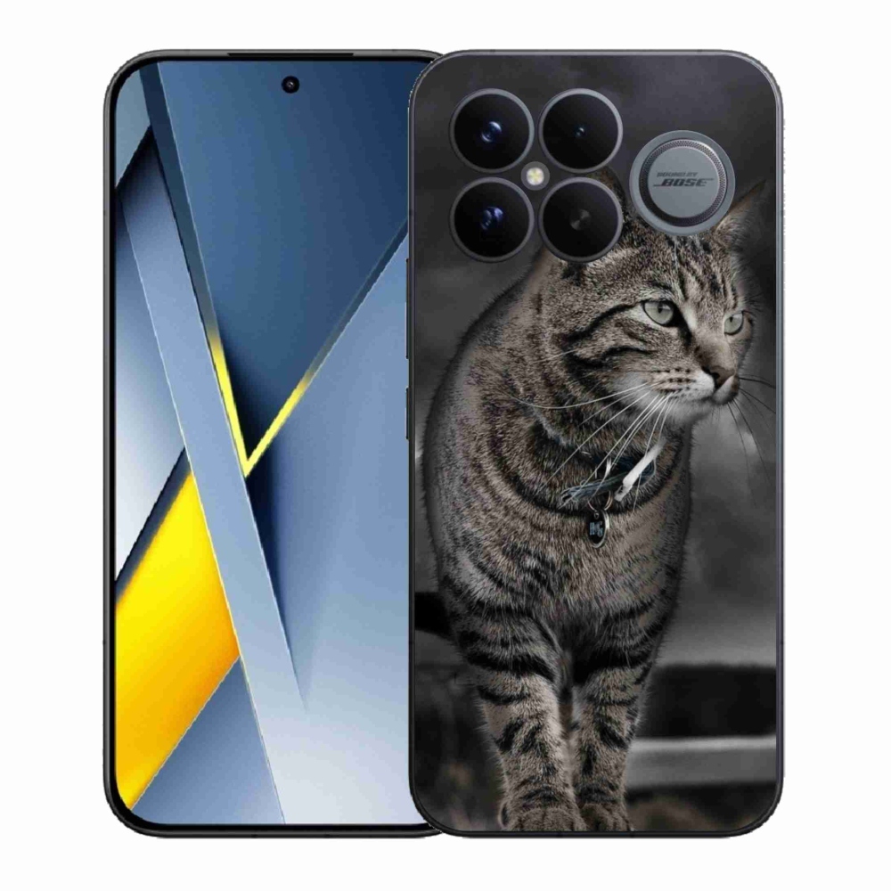 Gél borítás mmCase a Xiaomi Poco F8 Ultra számára - macska