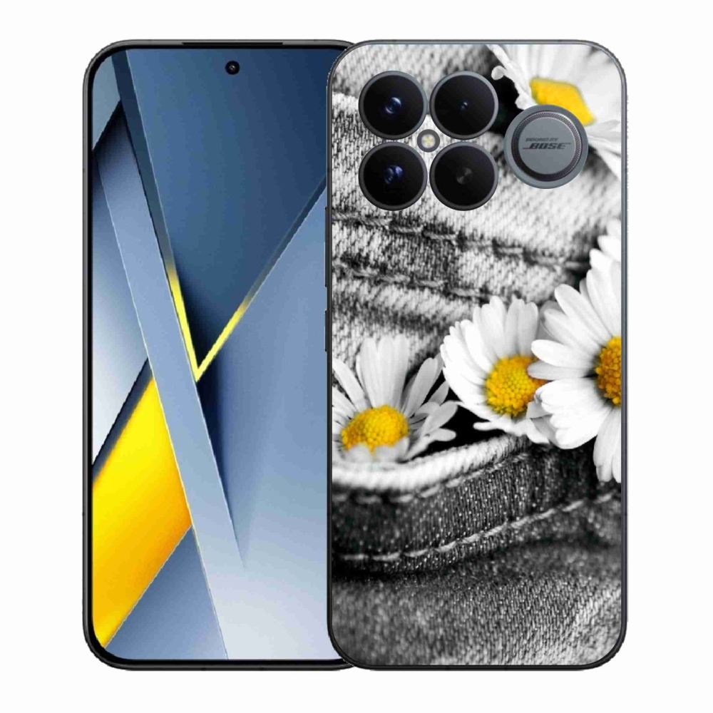 Gél borítás mmCase a Xiaomi Poco F8 Ultra készülékhez - margaréták