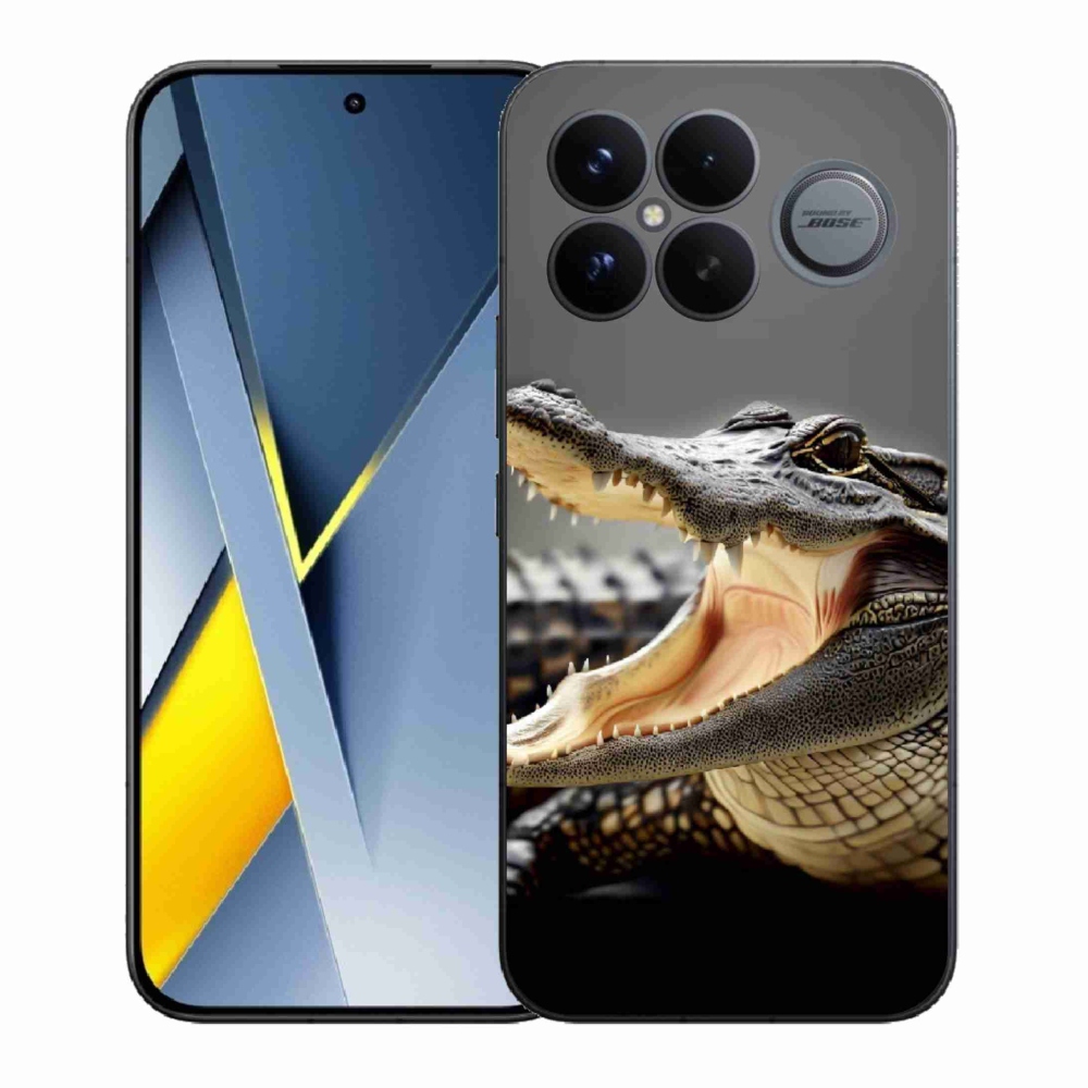 Gél borítás mmCase a Xiaomi Poco F8 Ultra készülékhez - krokodil