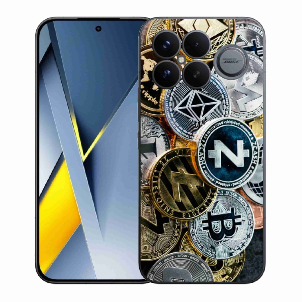 Gél borítás mmCase a Xiaomi Poco F8 Ultra számára - kriptovaluták