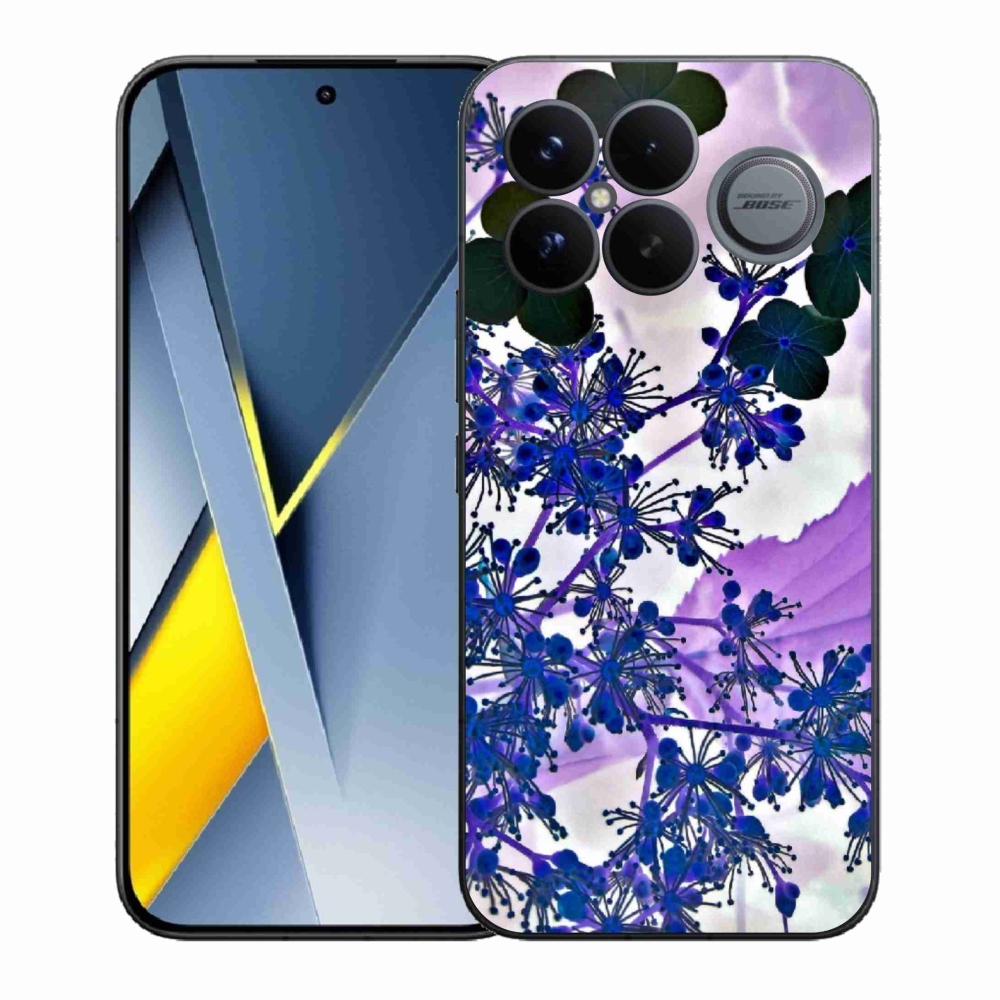 Gél borítás mmCase a Xiaomi Poco F8 Ultra számára - hortenzia virág