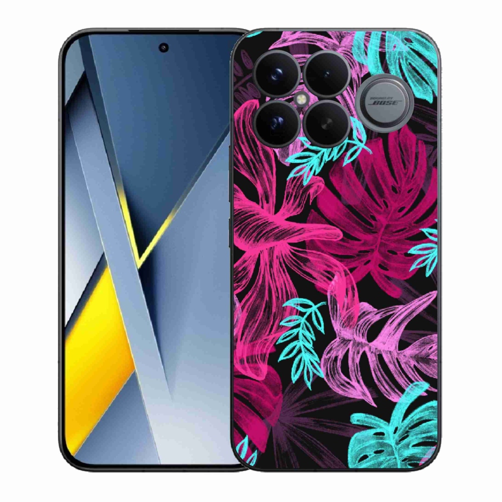 Gél borítás mmCase a Xiaomi Poco F8 Ultra számára - virágok 1