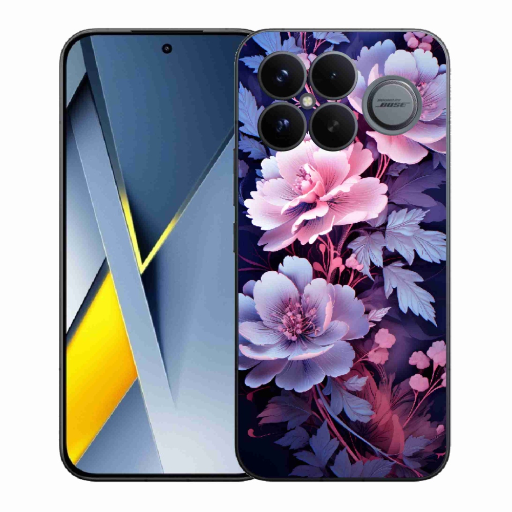 Gél borító mmCase a Xiaomi Poco F8 Ultra számára - virágok 11