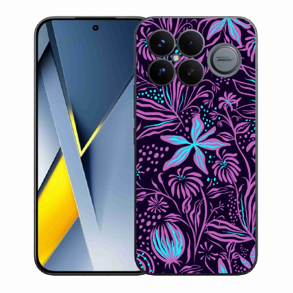 Gél borítás mmCase a Xiaomi Poco F8 Ultra számára - virágok 2