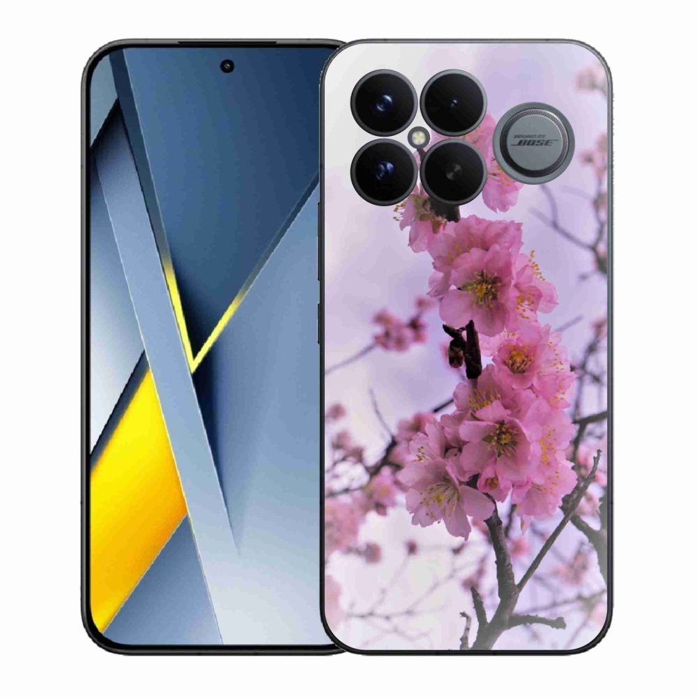 Gél borító mmCase a Xiaomi Poco F8 Ultra számára - virágok 7