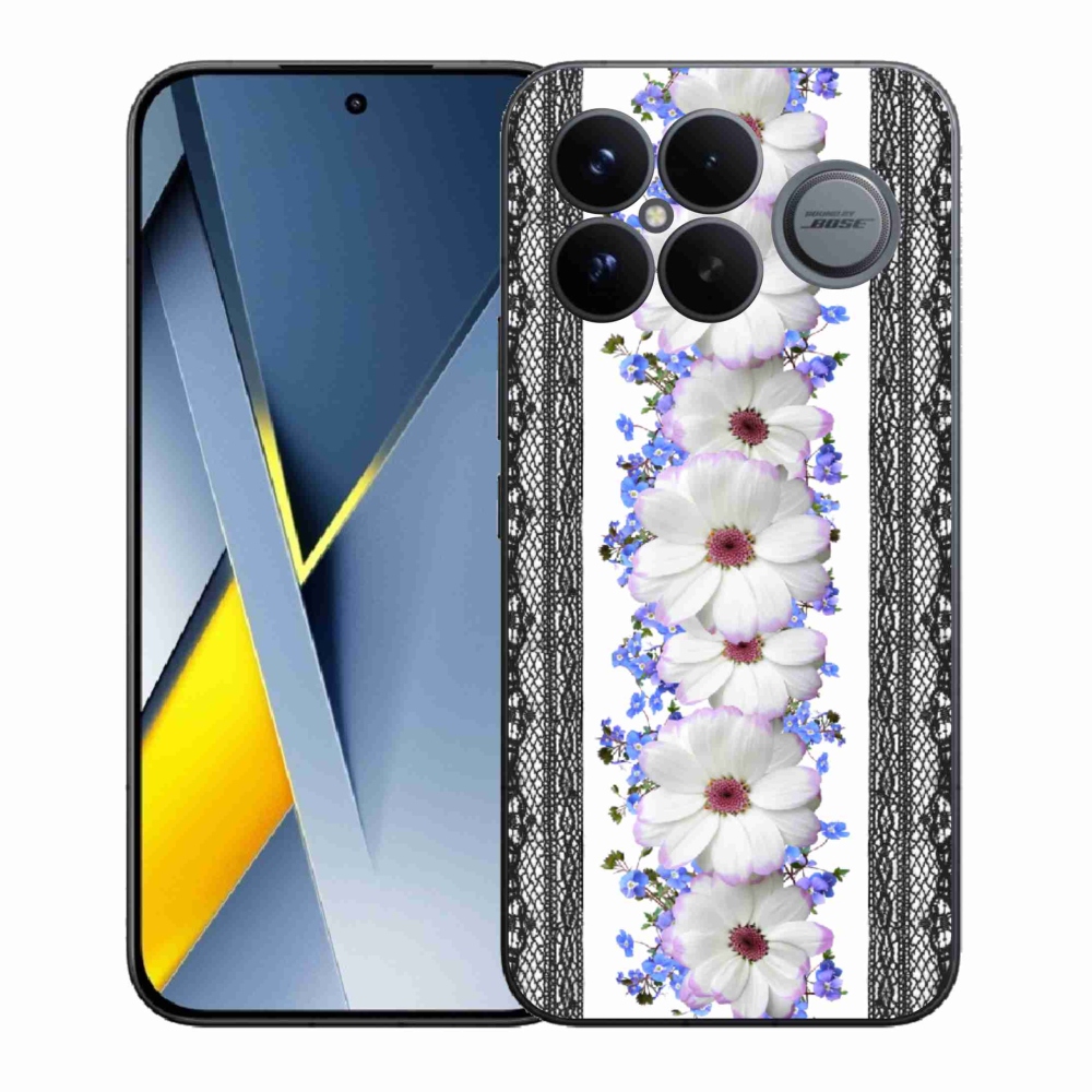 Gél borító mmCase a Xiaomi Poco F8 Ultra számára - virágok 8