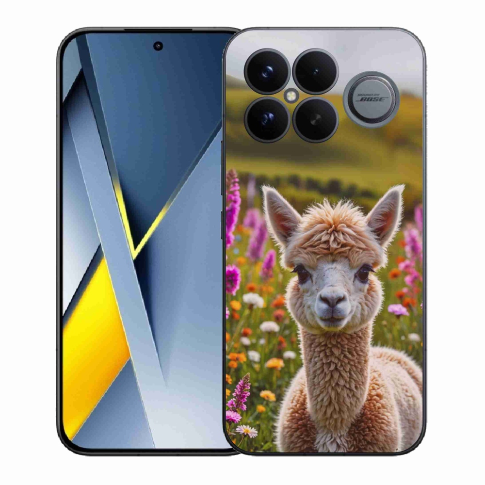 Gél borítás mmCase a Xiaomi Poco F8 Ultra számára - láma a réten