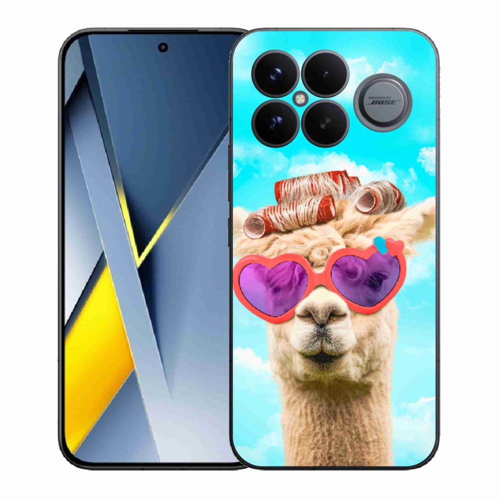 Gél borítás mmCase a Xiaomi Poco F8 Ultra számára - szemüveges láma