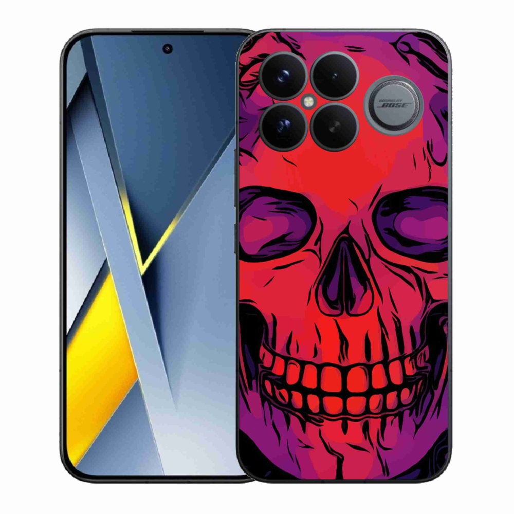 Gél borítás mmCase a Xiaomi Poco F8 Ultra számára - koponya