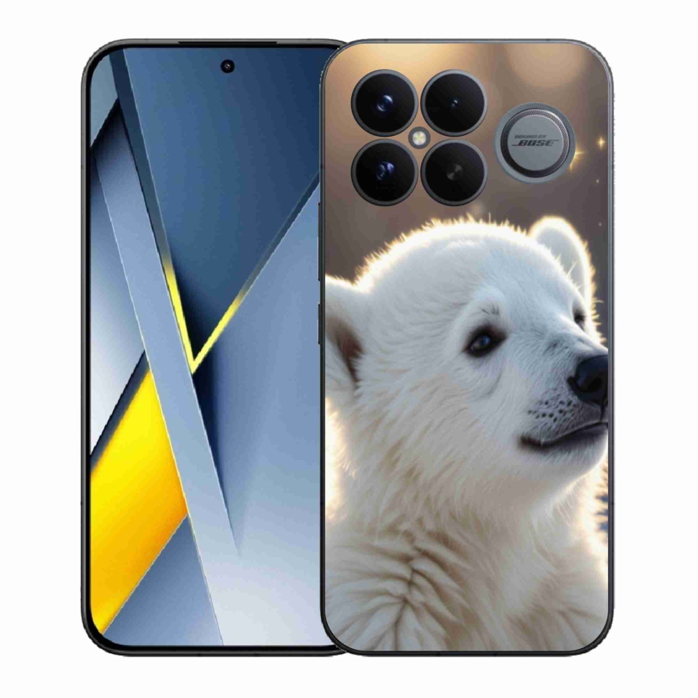 Gél borítás mmCase a Xiaomi Poco F8 Ultra készülékhez - jegesmedve