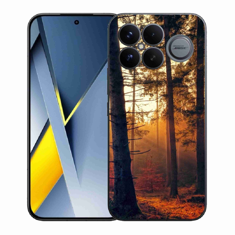 Gél borítás mmCase a Xiaomi Poco F8 Ultra készülékhez - erdő