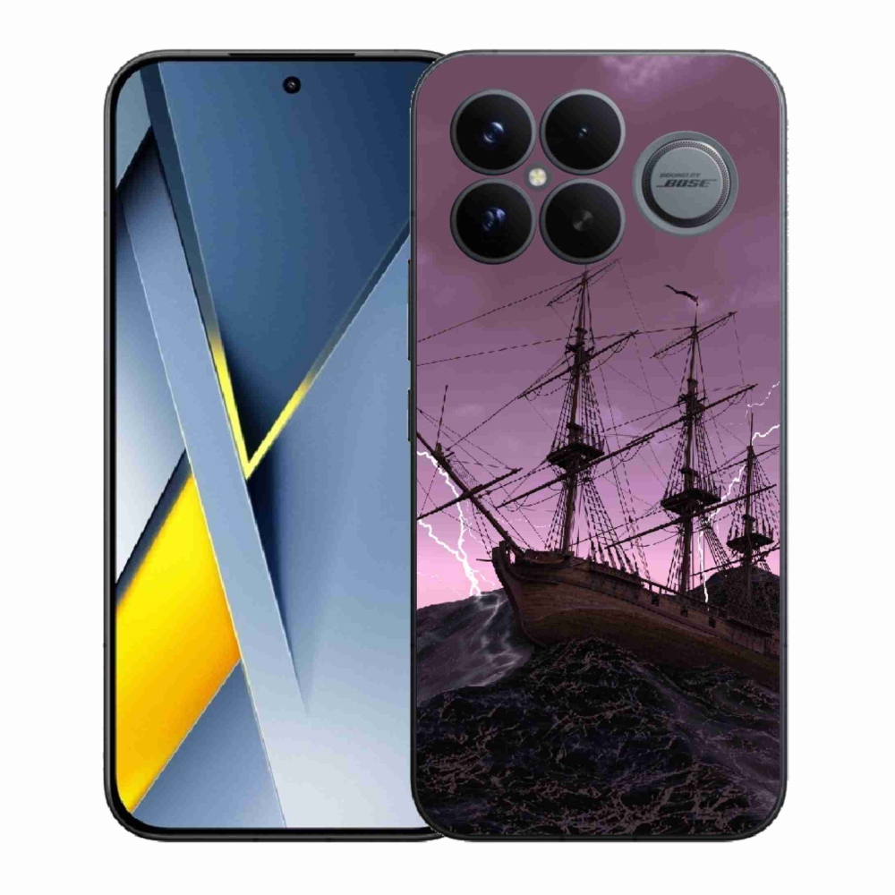 Gél borítás mmCase a Xiaomi Poco F8 Ultra számára - hajó a viharban