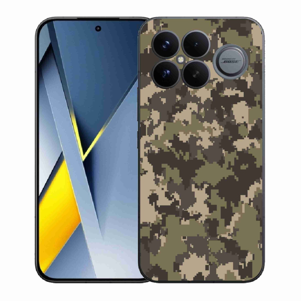 Gél borítás mmCase a Xiaomi Poco F8 Ultra számára - terepszínű minta 12