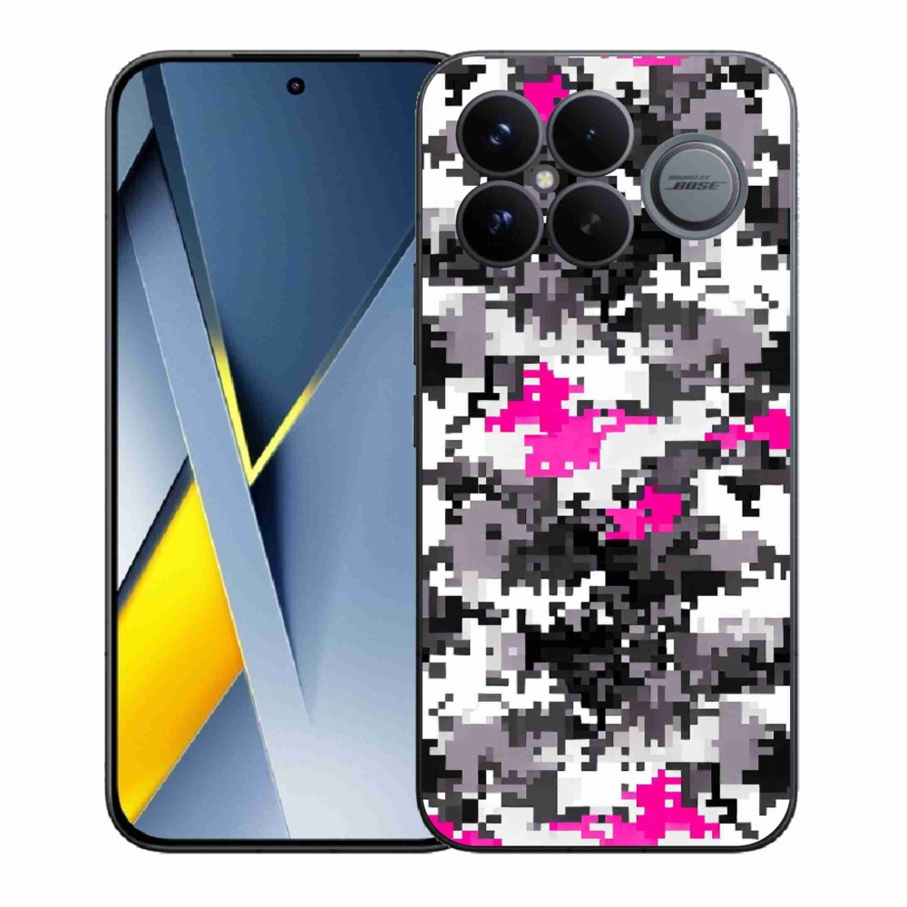 Gél borítás mmCase a Xiaomi Poco F8 Ultra számára - terepszínű minta 4