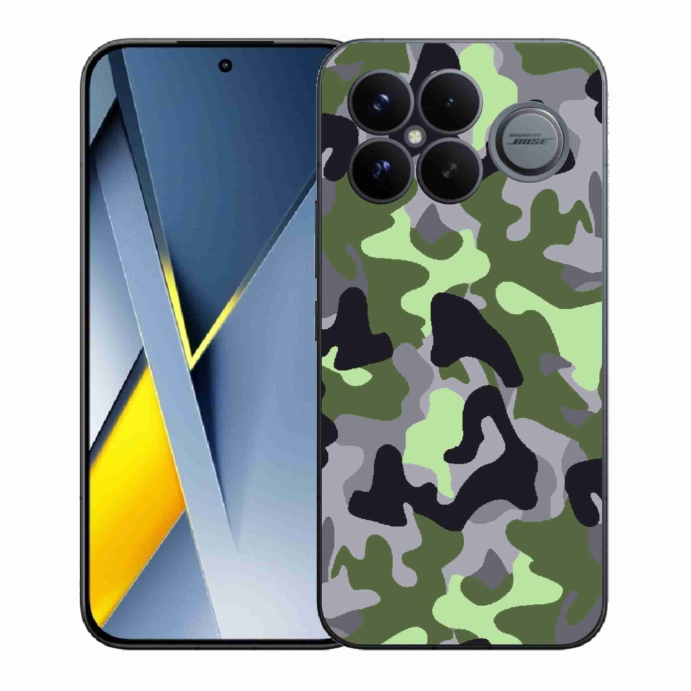 Gél borítás mmCase a Xiaomi Poco F8 Ultra számára - terepszínű minta 7