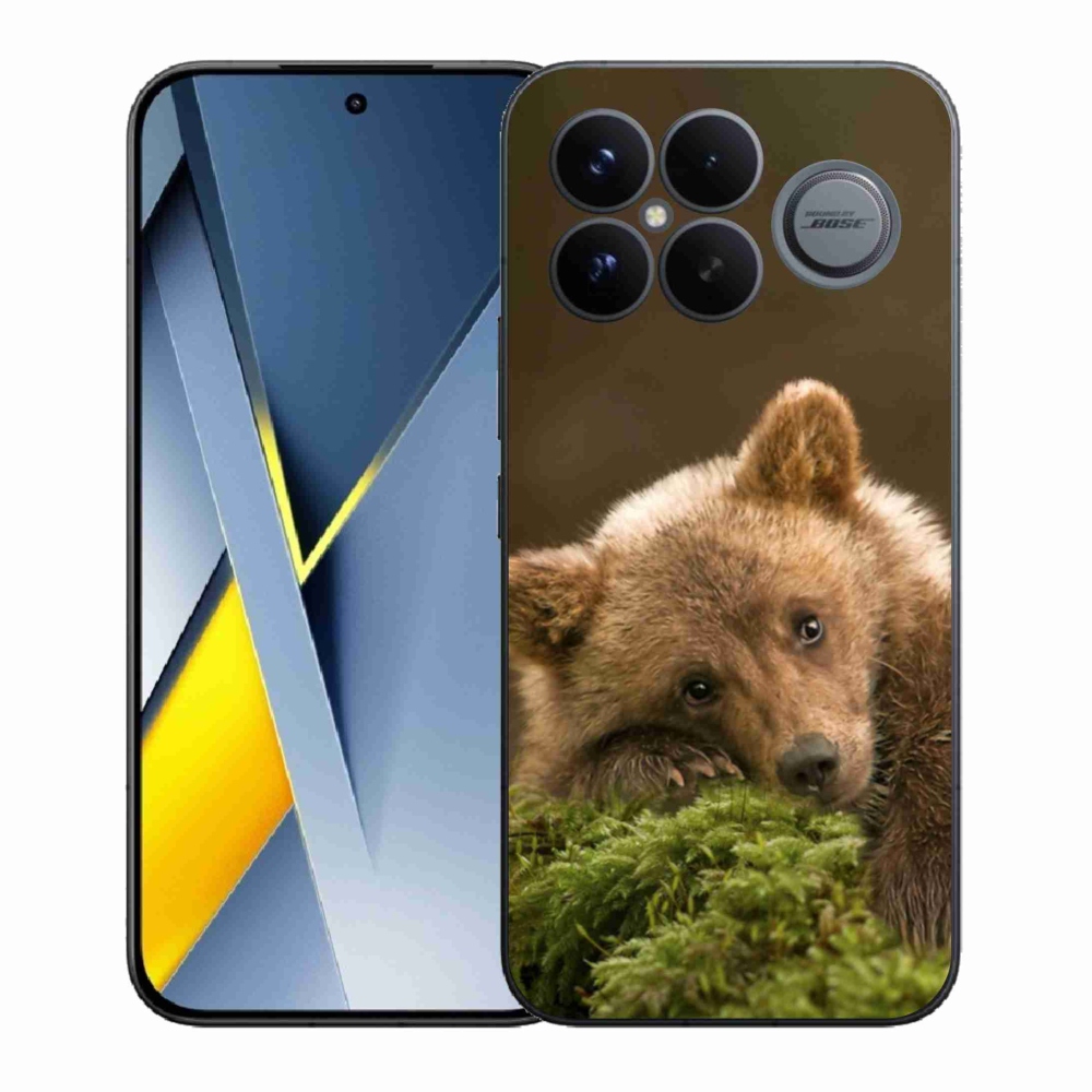 Gél borítás mmCase a Xiaomi Poco F8 Ultra számára - medve