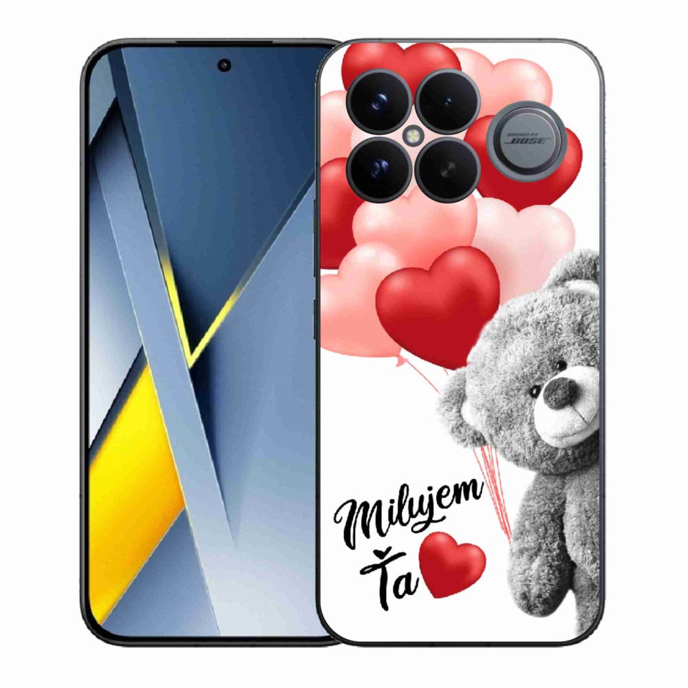 Gél borítás mmCase a Xiaomi Poco F8 Ultra számára - I love you en