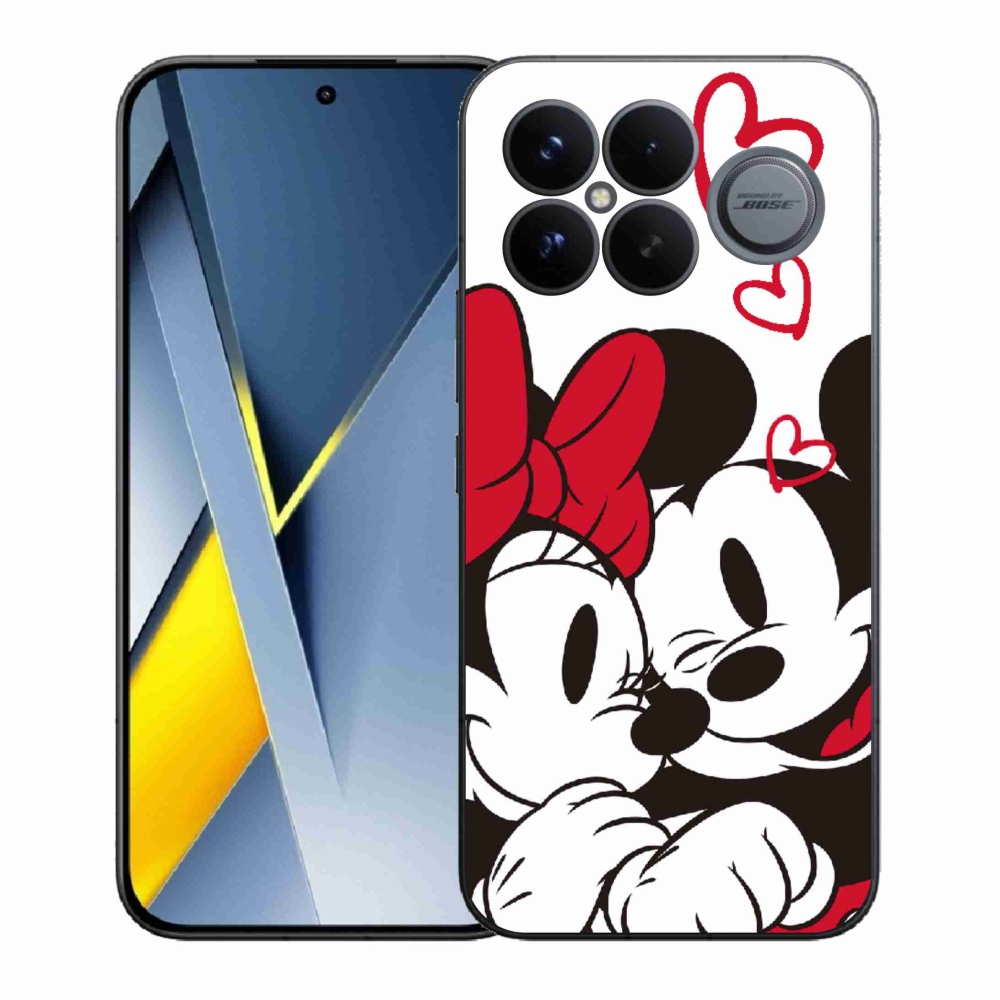 Gél borítás mmCase a Xiaomi Poco F8 Ultra számára - minnie és mickey