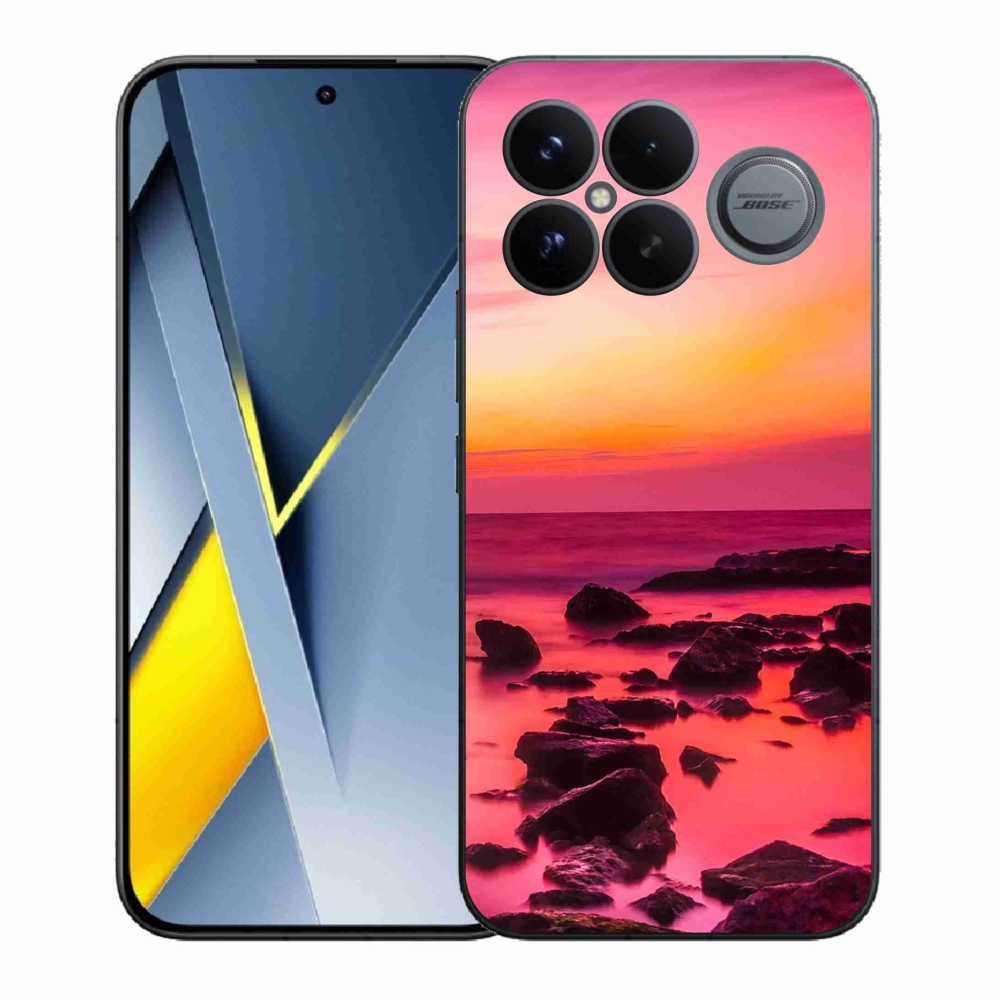 Gél borítás mmCase a Xiaomi Poco F8 Ultra számára - tenger és ragyogás