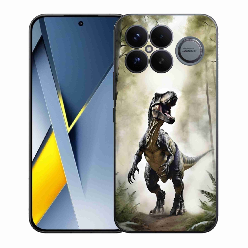 Gél borítás mmCase a Xiaomi Poco F8 Ultra számára - dühös T-Rex