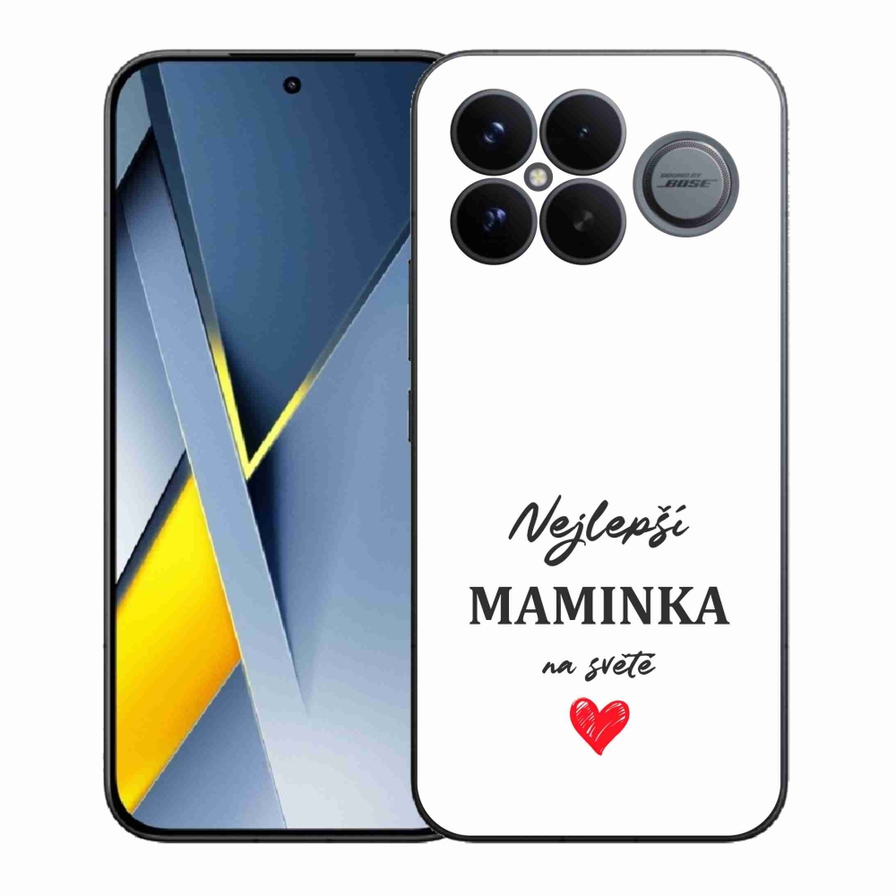 Gél borító mmCase a Xiaomi Poco F8 Ultra - legjobb anya 1 fehér háttér