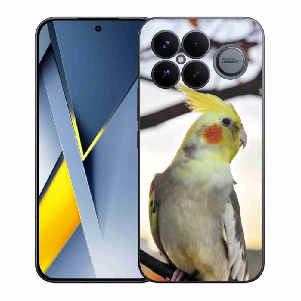 Gél borítás mmCase a Xiaomi Poco F8 Ultra számára - papagáj korela