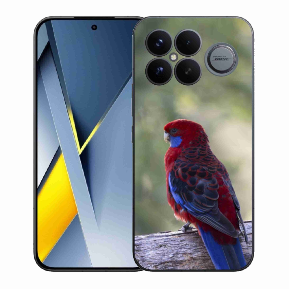 Gél borítás mmCase a Xiaomi Poco F8 Ultra számára - papagáj rosela