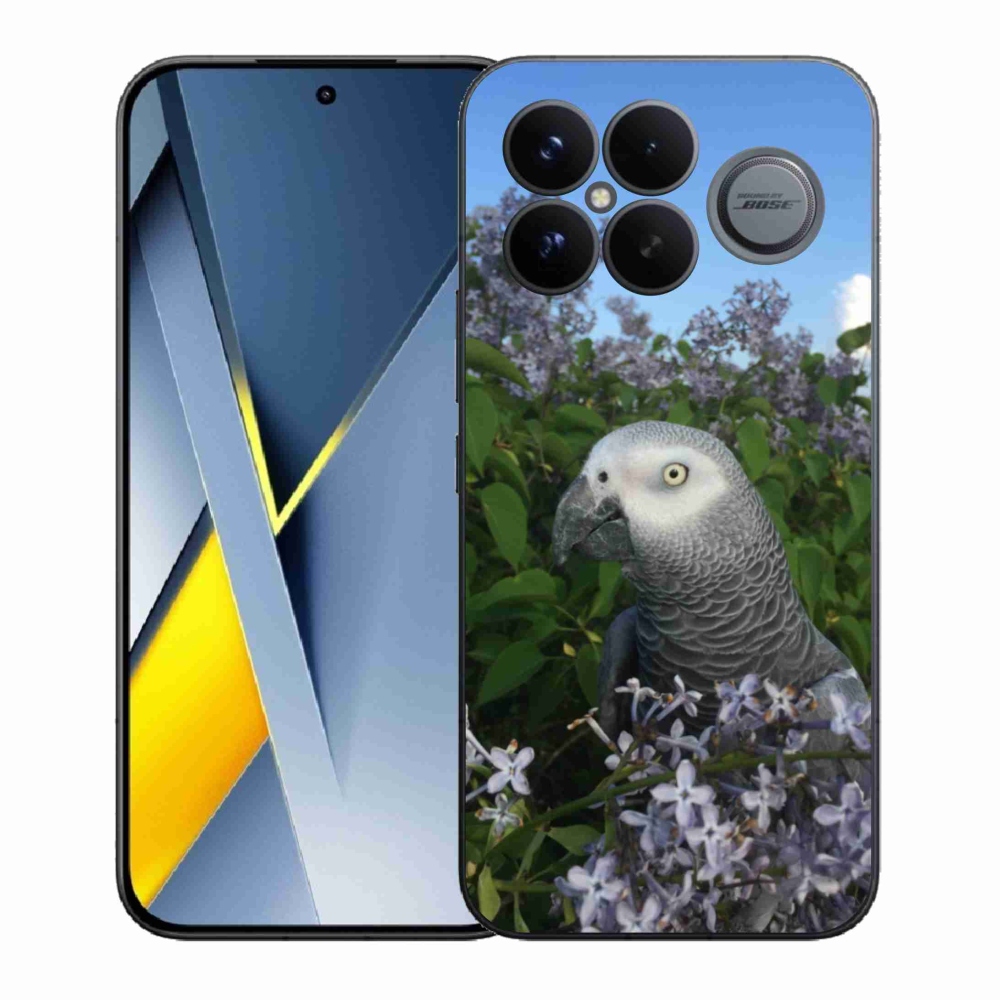Gél borítás mmCase a Xiaomi Poco F8 Ultra számára - papagáj jacco