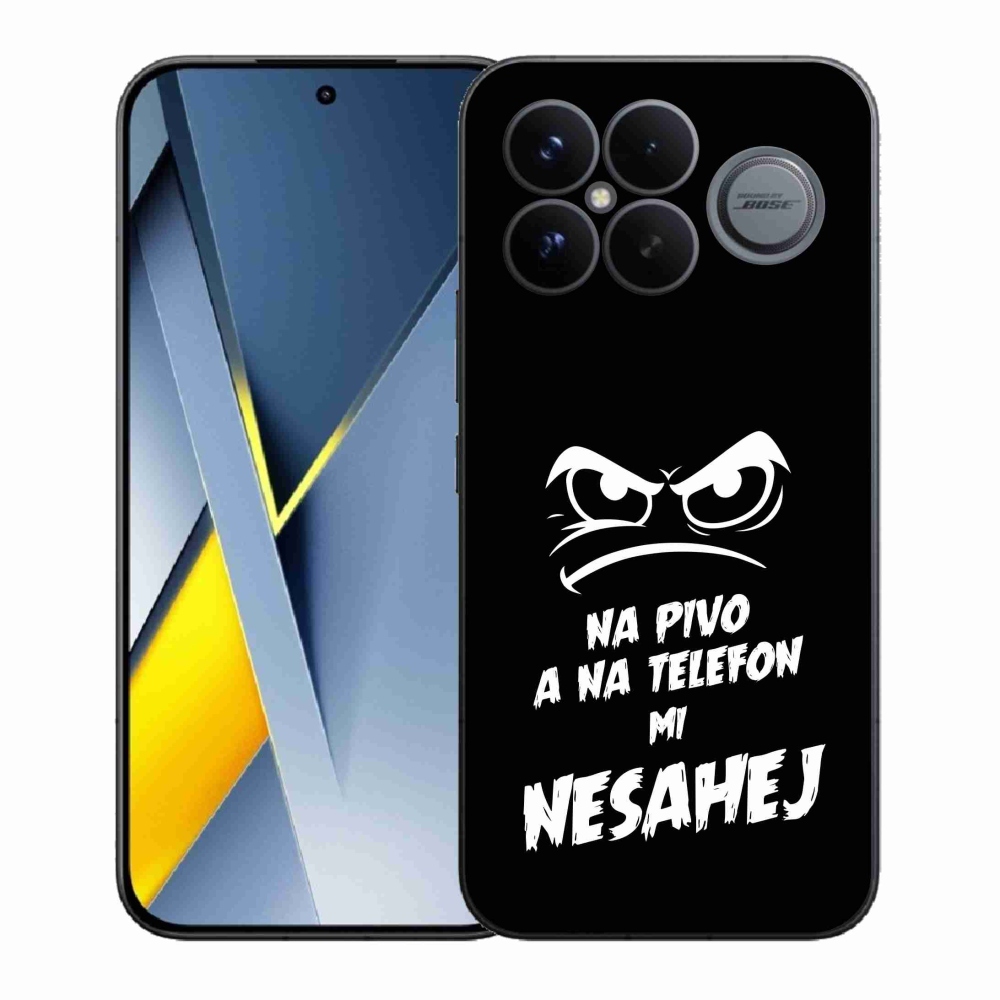 Gél borítás mmCase a Xiaomi Poco F8 Ultra - sör motívum 2 fekete háttérrel