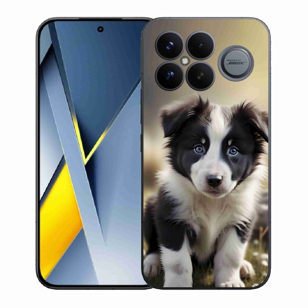 Gél borítás mmCase a Xiaomi Poco F8 Ultra számára - aranyos border collie