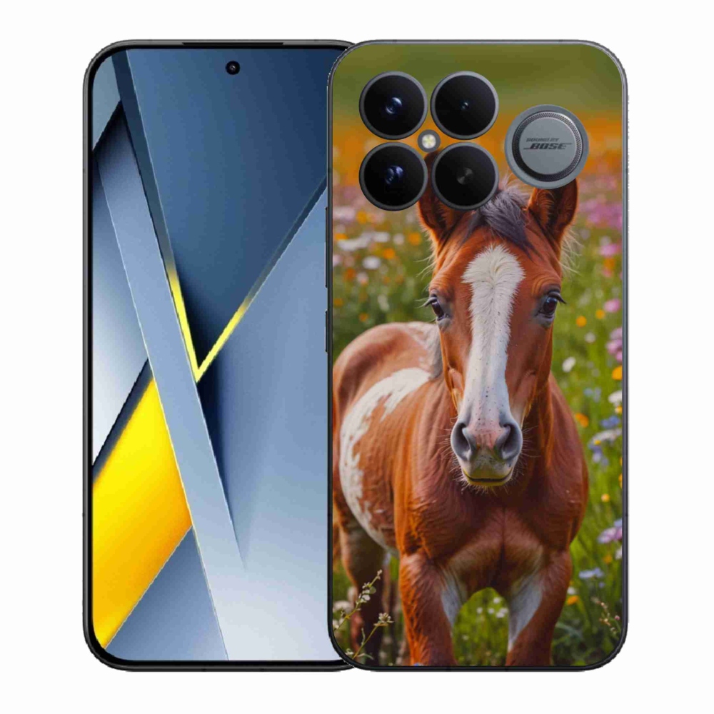 Gél borítás mmCase a Xiaomi Poco F8 Ultra számára - aranyos csikó