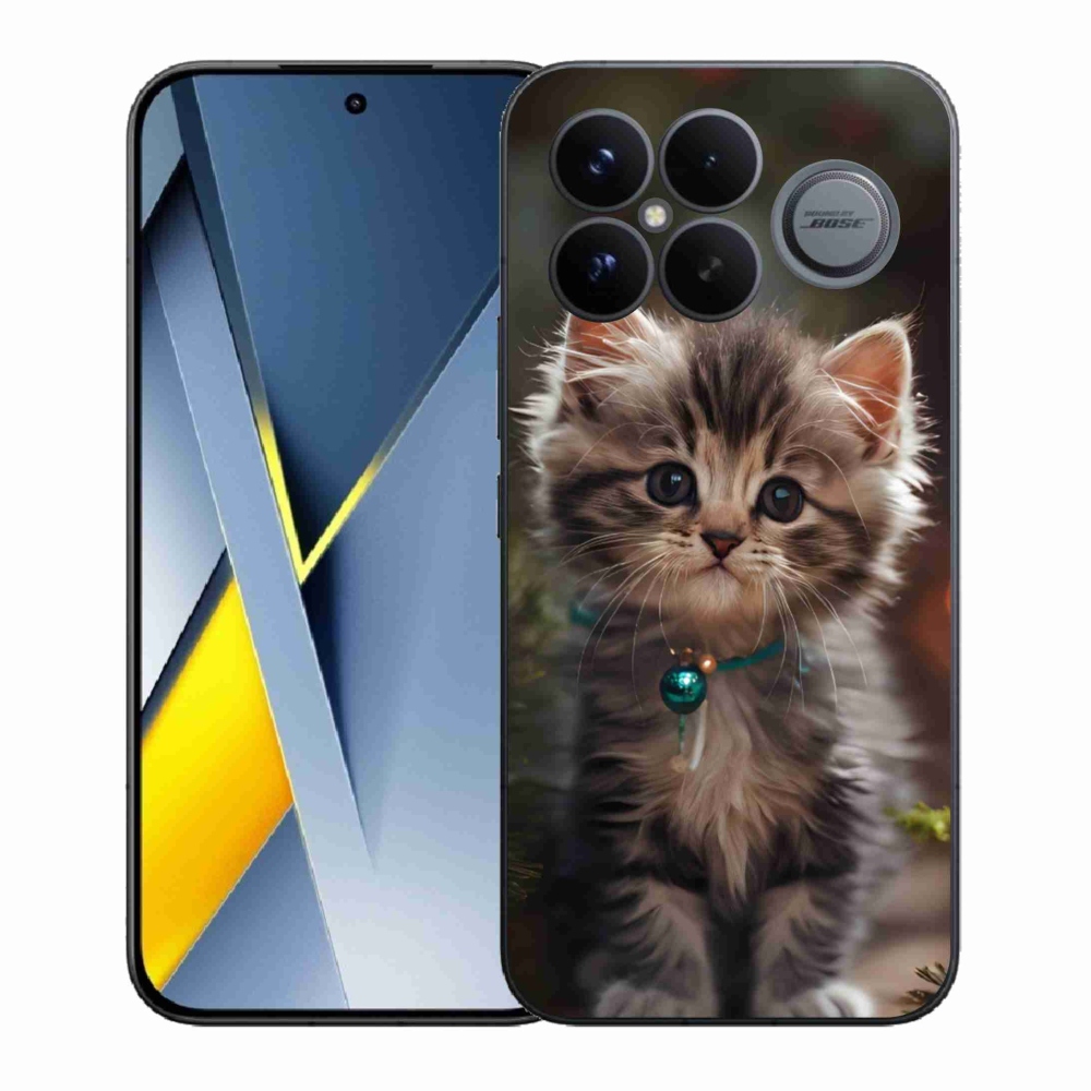 Gél borítás mmCase a Xiaomi Poco F8 Ultra számára - aranyos cica 11