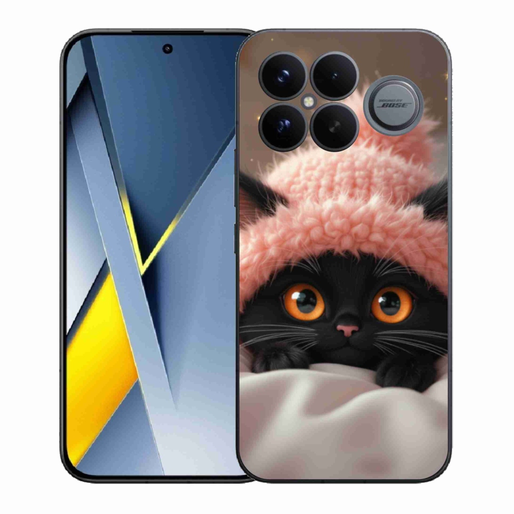 Gél borítás mmCase a Xiaomi Poco F8 Ultra számára - aranyos cica 7