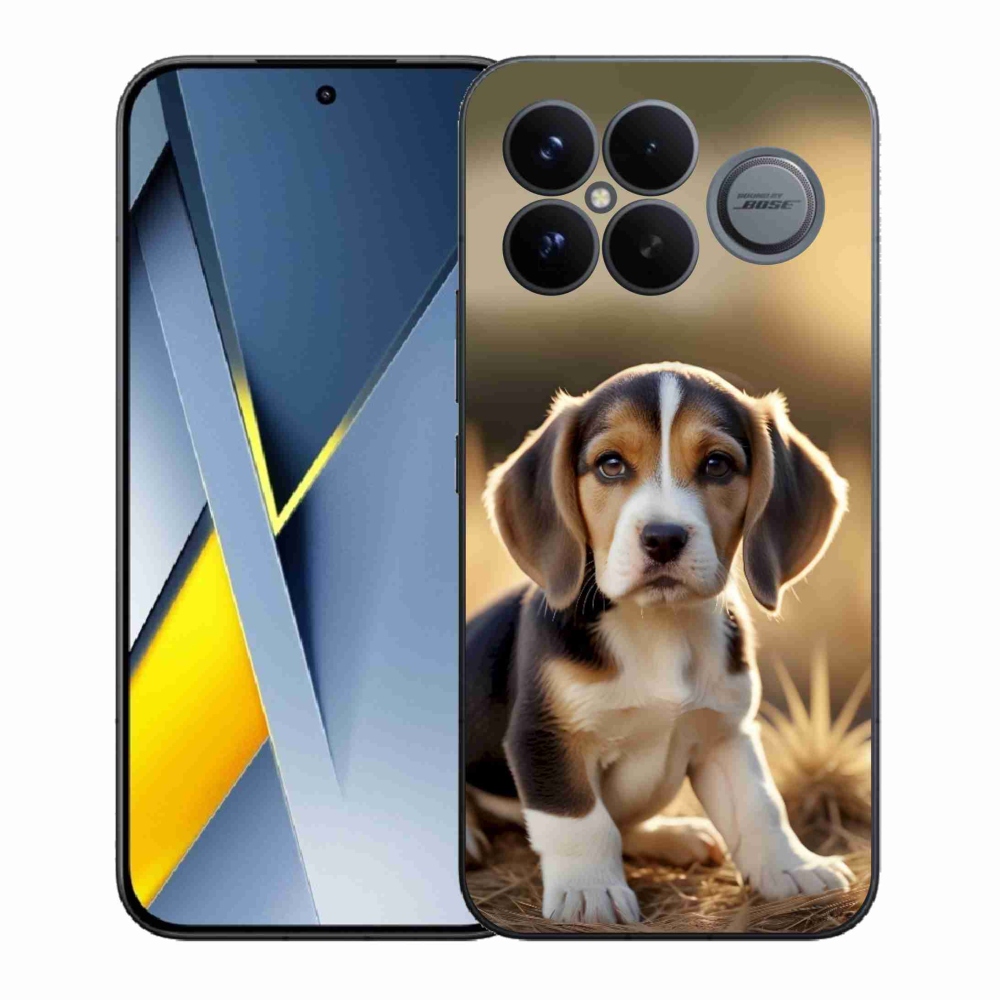 Gél borítás mmCase a Xiaomi Poco F8 Ultra számára - aranyos beagle