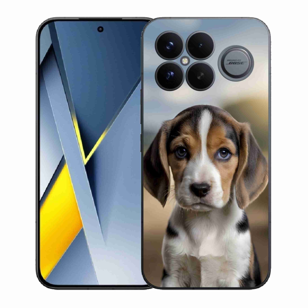 Gél borítás mmCase a Xiaomi Poco F8 Ultra számára - aranyos beagle