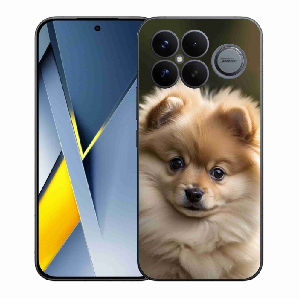 Gél borítás mmCase a Xiaomi Poco F8 Ultra számára - aranyos pomerániai 2