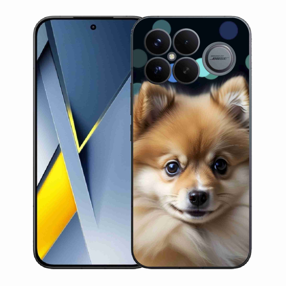 Gél borítás mmCase a Xiaomi Poco F8 Ultra számára - aranyos pomerániai állat