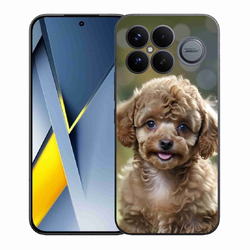 Gél borítás mmCase a Xiaomi Poco F8 Ultra számára - aranyos uszkár