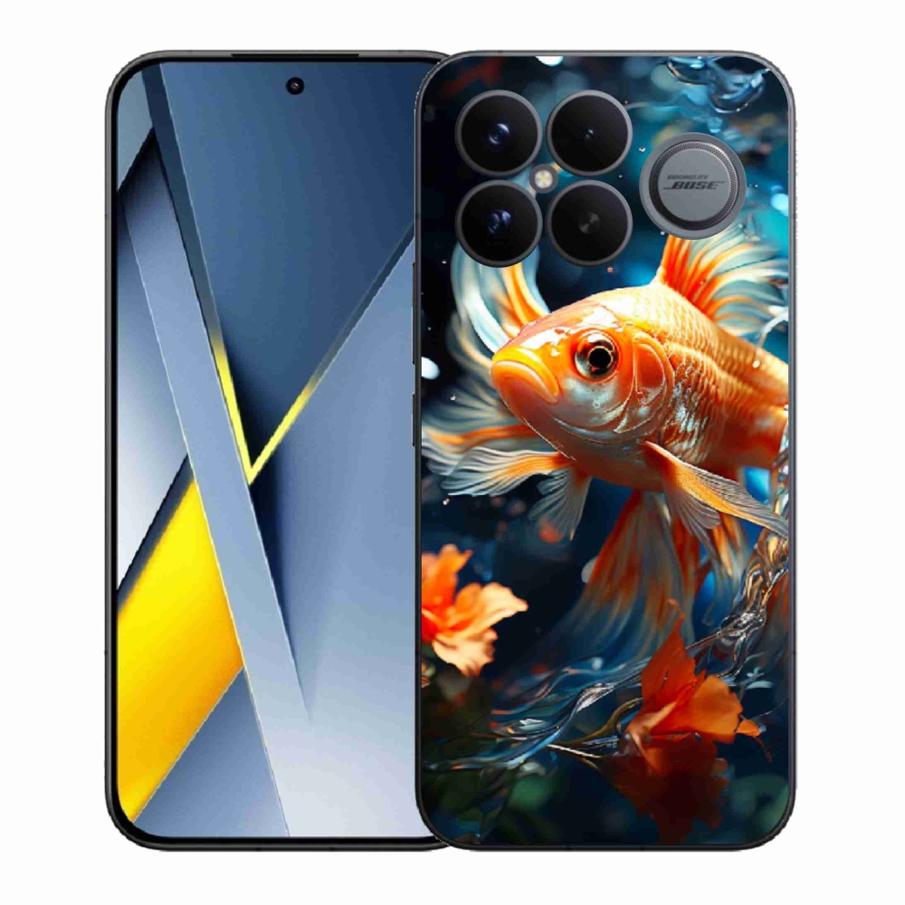 Gél borítás mmCase a Xiaomi Poco F8 Ultra számára - hal