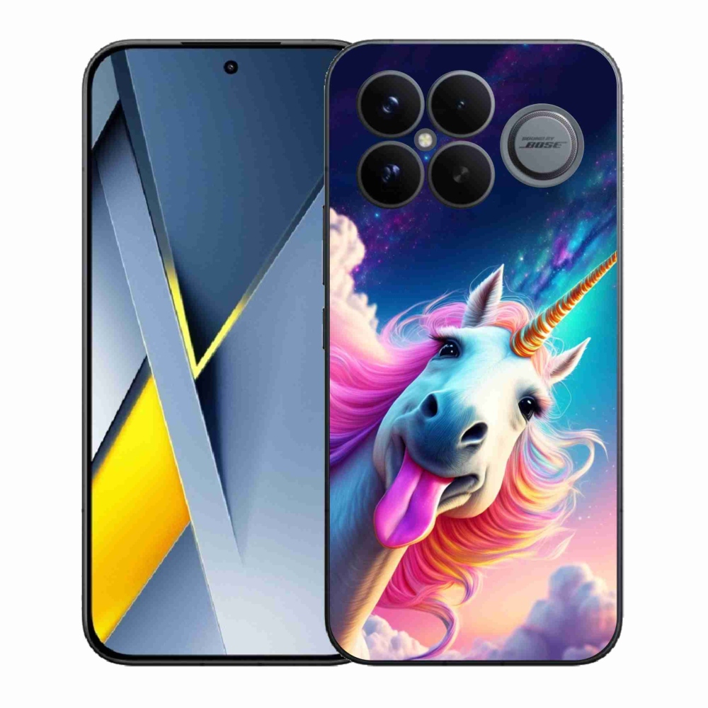 Gél borító mmCase a Xiaomi Poco F8 Ultra számára - őrült egyszarvú