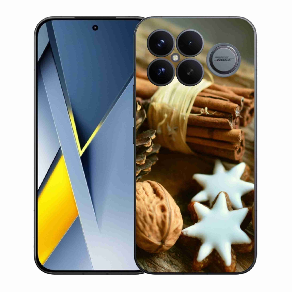 Gél borítás mmCase a Xiaomi Poco F8 Ultra számára - fahéj és mézeskalács