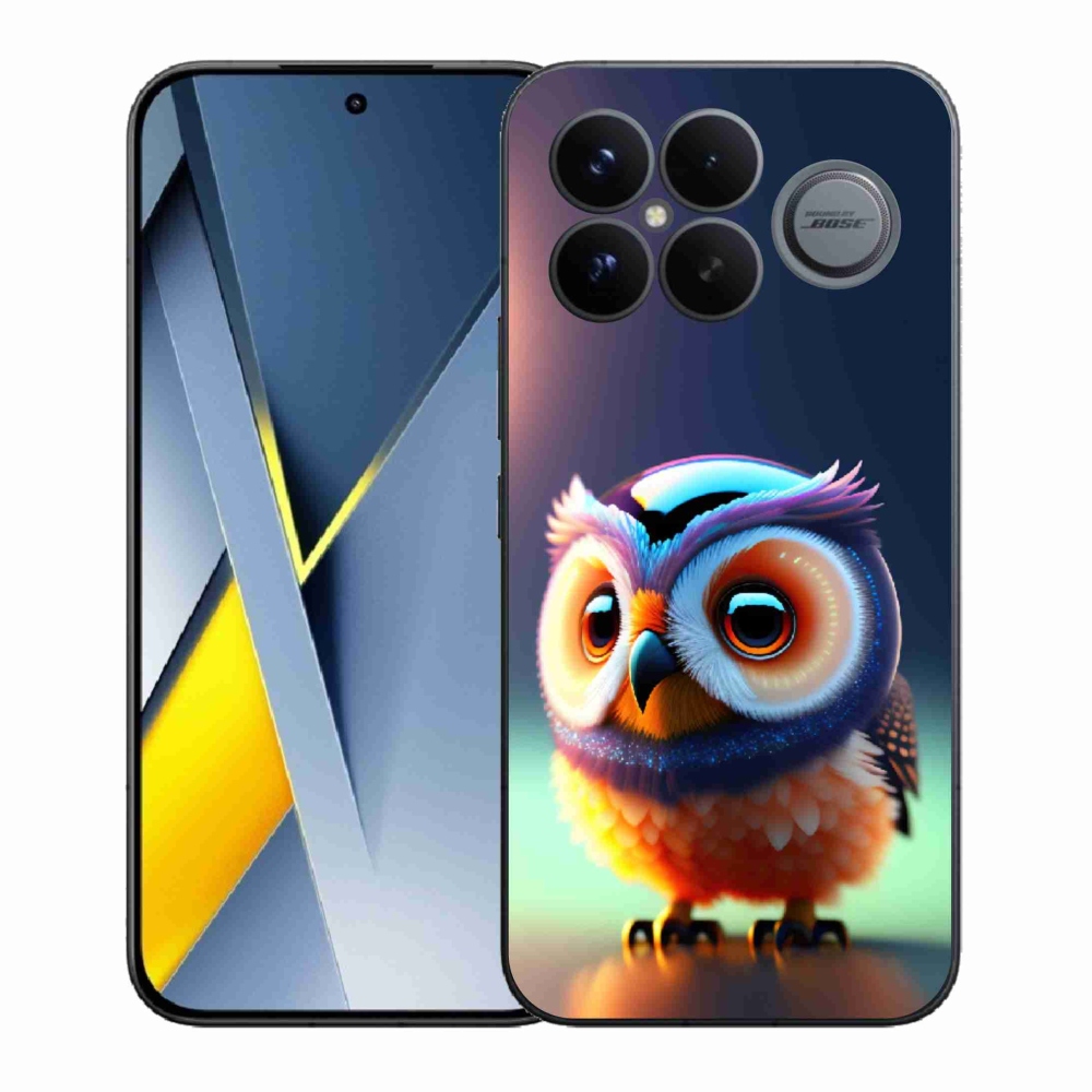 Gél borítás mmCase a Xiaomi Poco F8 Ultra számára - bagoly