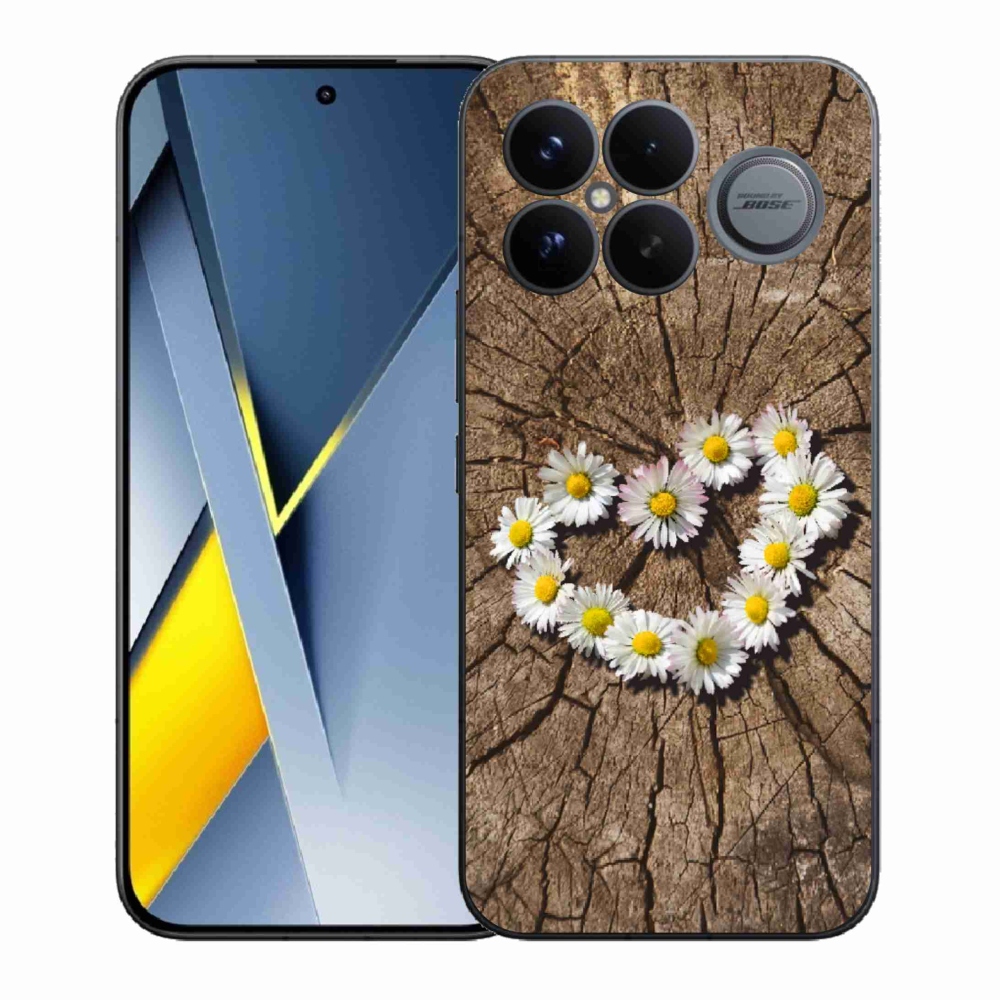 Gél borítás mmCase a Xiaomi Poco F8 Ultra számára - Százszorszép szív