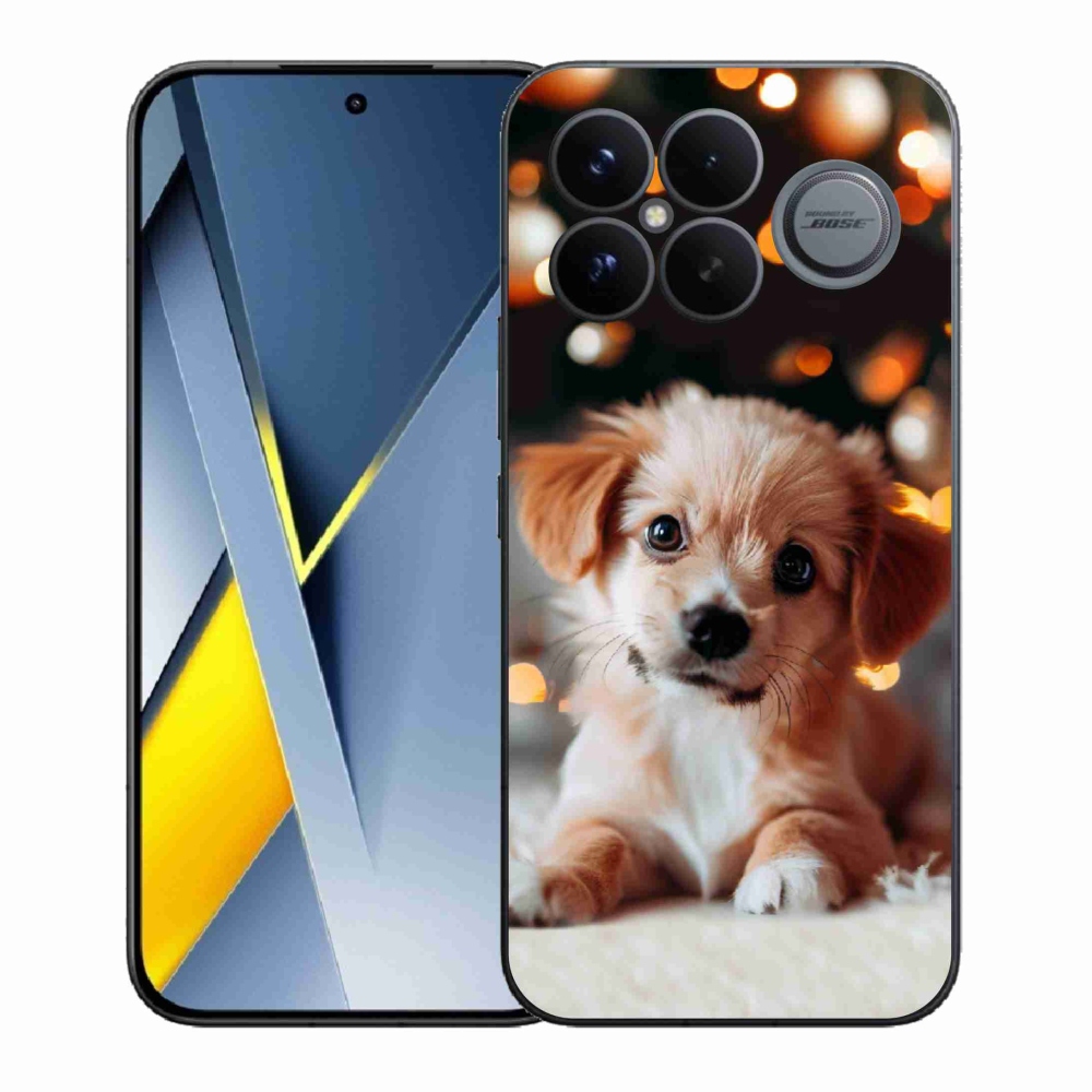 Gél borítás mmCase a Xiaomi Poco F8 Ultra számára - kölyökkutyakék