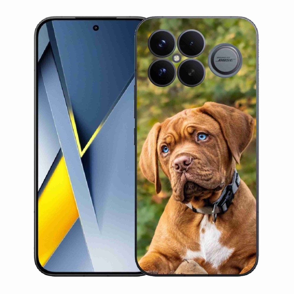 Gél borítás mmCase a Xiaomi Poco F8 Ultra számára - kölyökkutyakék