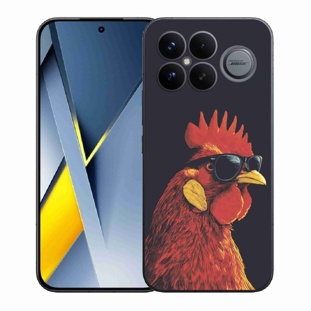 Gél borítás mmCase a Xiaomi Poco F8 Ultra számára - stílusos kakas