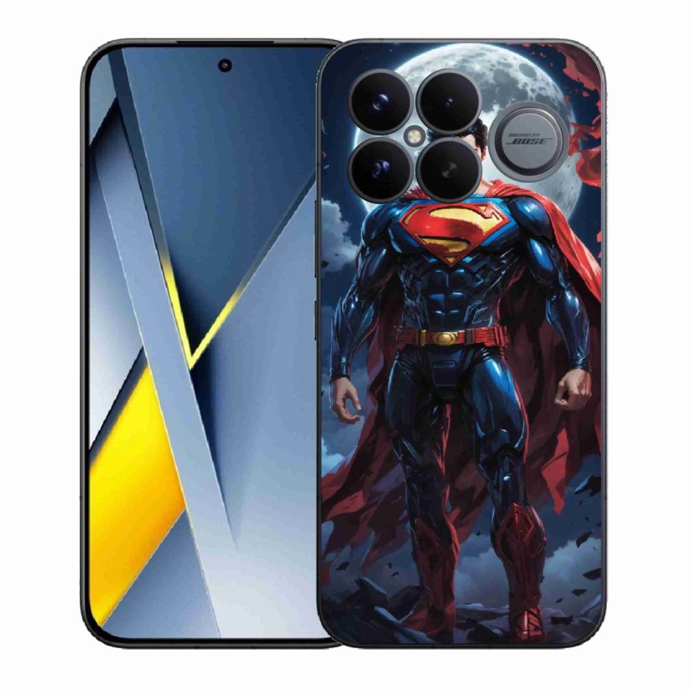 Gél borító mmCase a Xiaomi Poco F8 Ultra számára - superman