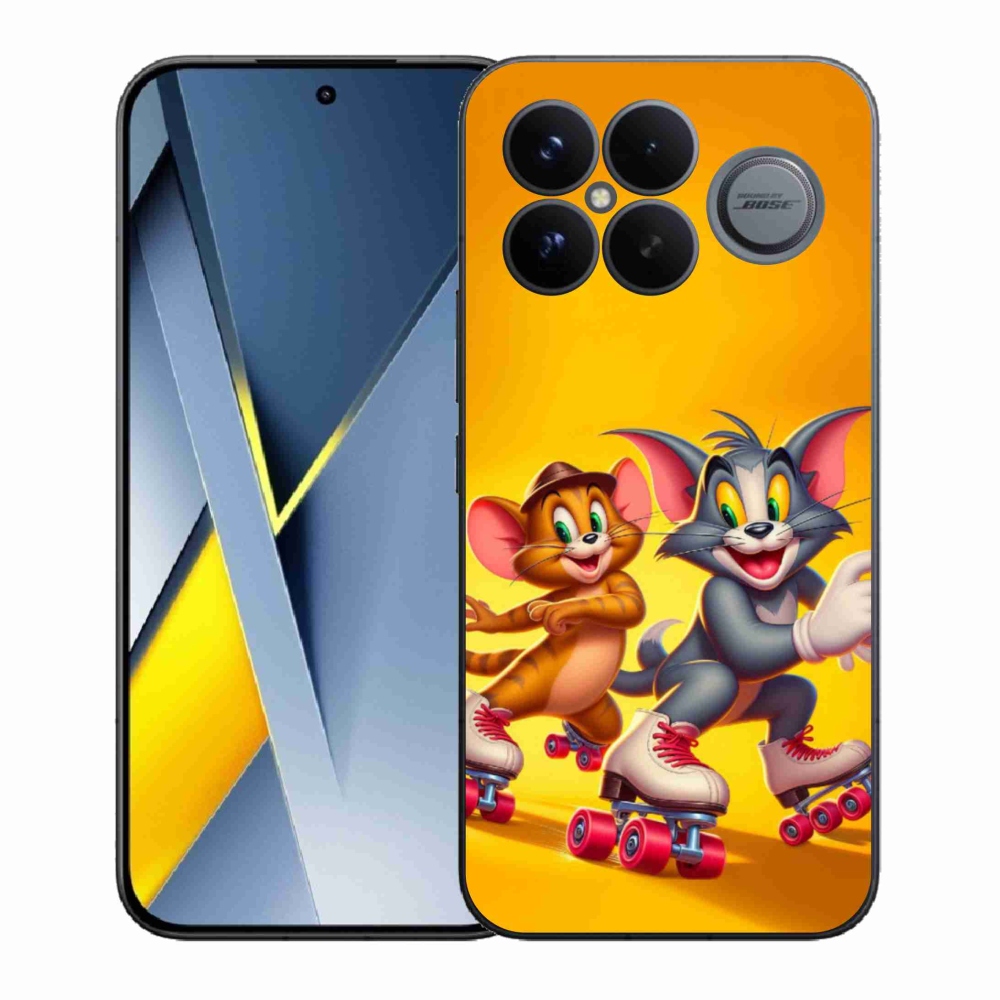 Gél borítás mmCase a Xiaomi Poco F8 Ultra számára - tom and jerry