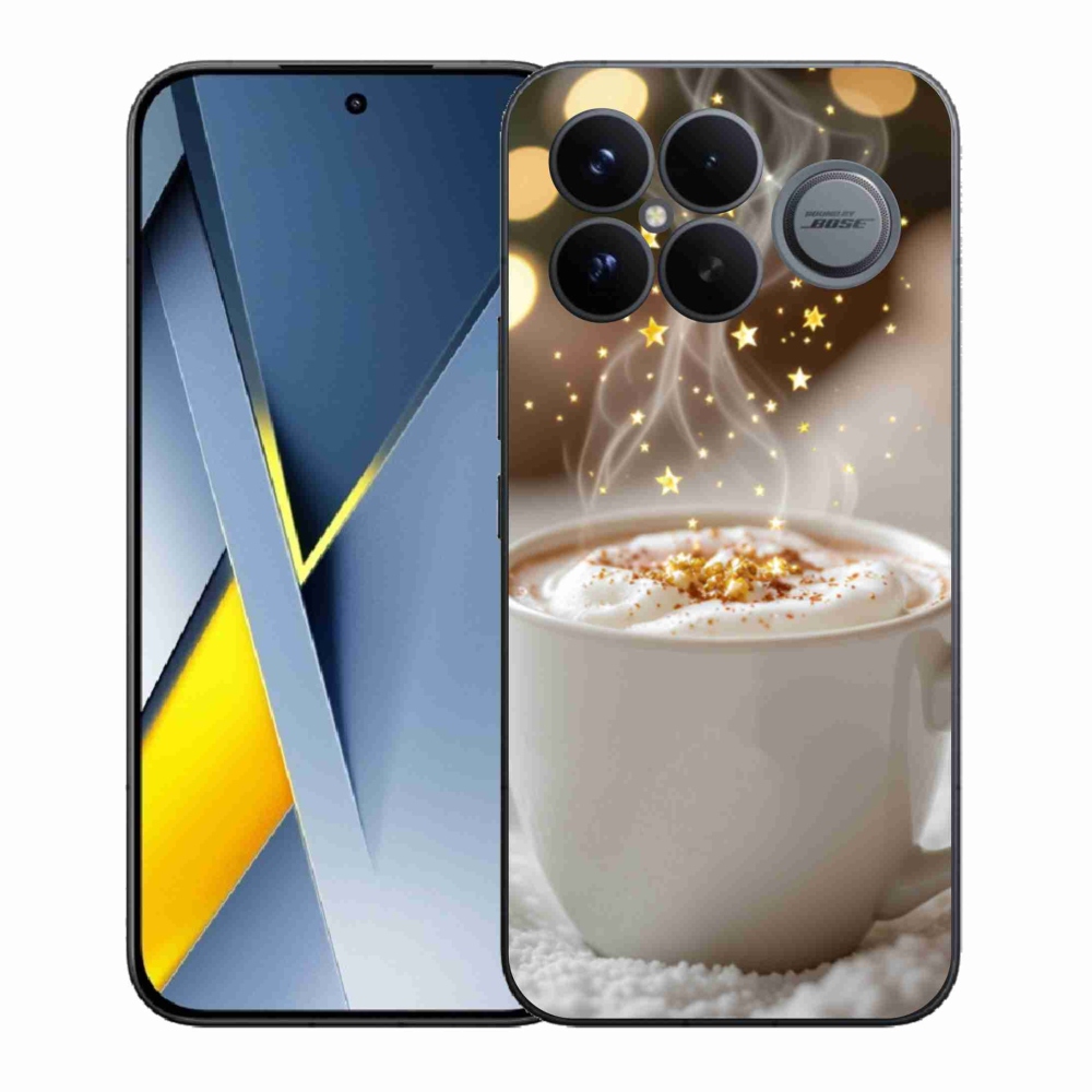 Gél borítás mmCase a Xiaomi Poco F8 Ultra számára - Karácsonyi forró ital